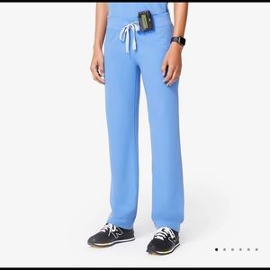 women's Ceil Blue Livingston - Basic Scrub Pants - S / Ceil Blue
